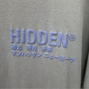Green Hidden NY Tee, worn and washed less than 10 times